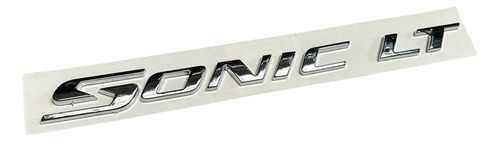 Emblema Letra Baul Chevrolet Sonic Lt Calidad Original