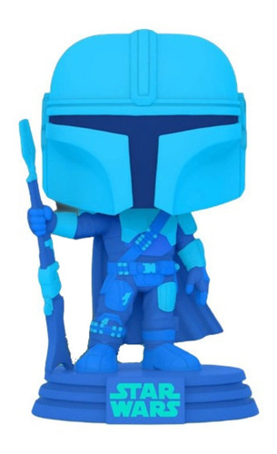 Figura de acción The Mandalorian hologram Glow in the dark 60654 de Funko Pop!