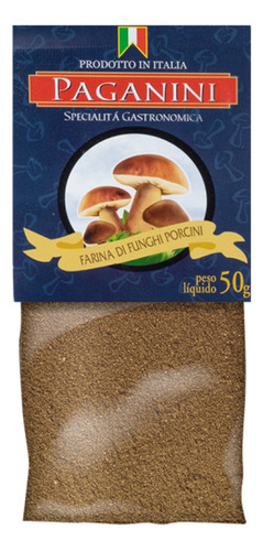 Funghi Italiano Porcini Paganini Em Pó 50g