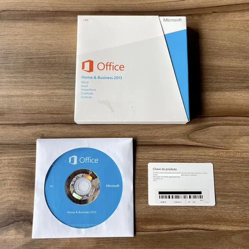 Microsoft Office Home & Business 2013 Box Cd Original | MercadoLivre