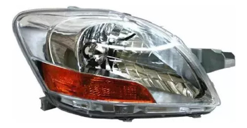 Faro Cromado Dfzp Yaris Sedan 2006 2007 2008 2009 2010