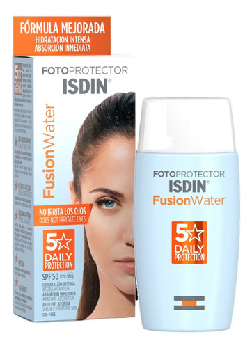 Protector Solar Isdin Fusion Water Fps 50 X 50 Ml