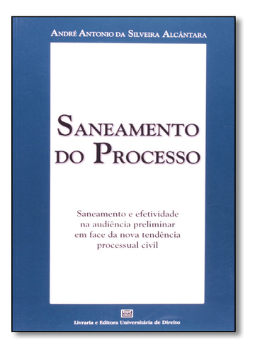 Livro Saneamento Do Processo