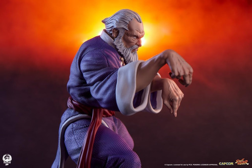 Street Fighter: Street Jam Conjunto De Estatuas A Escala 1