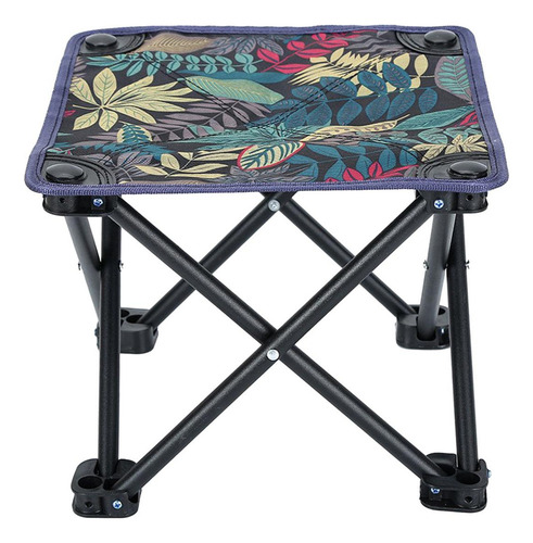 Cw Taburete De Camping Taburete Plegable Antideslizante Para