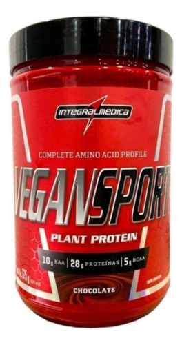 Proteína Vegan Sports 675g - Integralmedica Sabor Chocolate