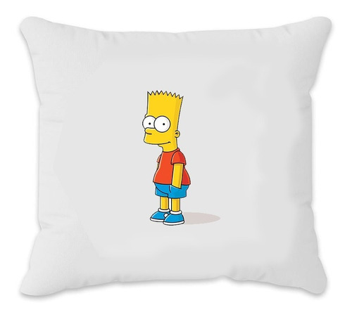 Cojín Decorativo 40x40 Bart Simpson Personalizado