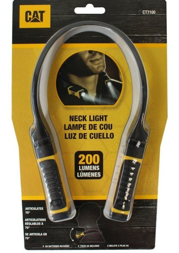 Imagen 3 de 12 de Linterna De Cuello Cat Caterpilar 200 Lumens Ct7100nb