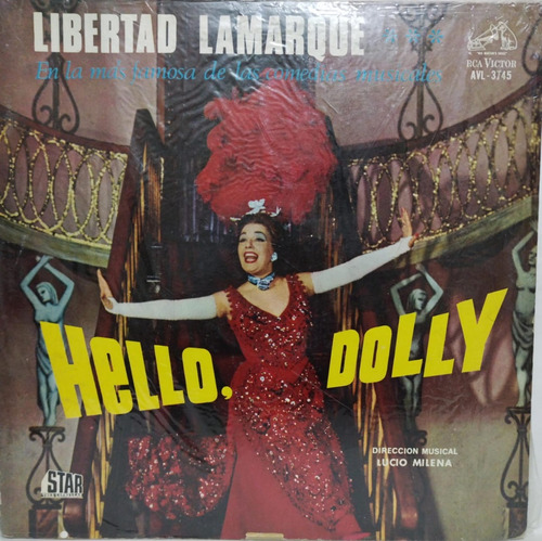Libertad Lamarque  Hello, Dolly! Lp Argentina