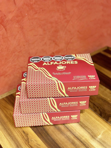 Alfajores Café Del Mundo Docena, Pack X 3 Cajas
