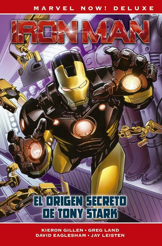 Libro Marvel Now! Deluxe Iron Man De Kieron Gillen