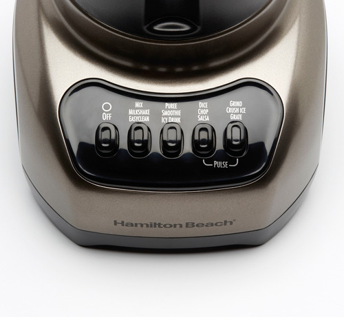 Licuadora Hamilton Beach 54225mx 1.25 Litros Jarra De Vidrio Color Negro