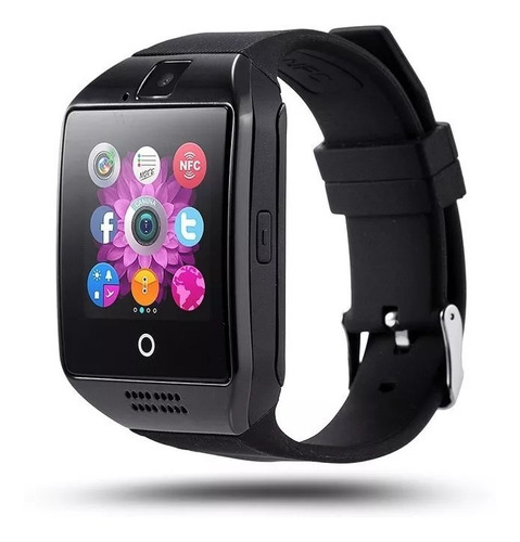 Relógio Celular Smartwatch Bluetooth Q18 Galaxy J4 J5 J6 J7