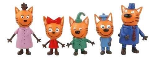 Kid E Cats 5pcs Miniaturas Gatos Cookie Pudim Candy Pudding