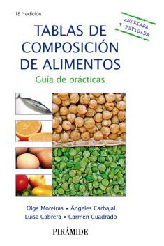 Libro Tablas De Composición De Alimentos De Moreiras Tuni Ol