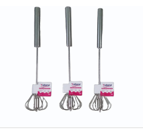Batidor Turbo De Acero Inoxidable (2 Piezas)