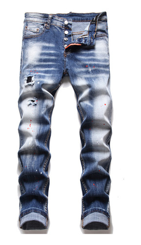 Cárdigan De Vestir Lock Jeans Ajustados Rotos