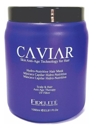 Tratamiento Restaurador Secos Castigados Caviar+gel Fidelite