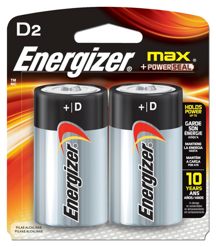 Pila Energizer Grande D2 Alcalina E95 Bp2(precio Por Unidad)