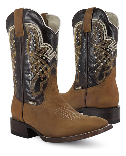 Bota Vaquera Crazy Res Para Hombre El Malcreado