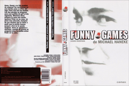 Horas De Terror ( Juegos Sádicos) Michael Haneke - Dvd