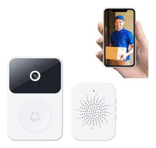 Timbre Inalámbrico Con Cámara Y Wifi A Prueba De Agua