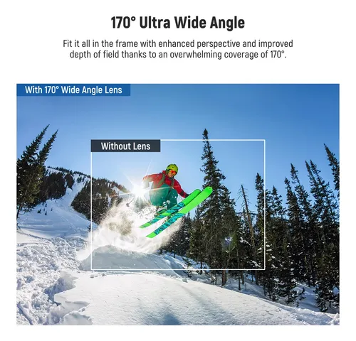 Lente Ultra Gran Angular Neewer Para Gopro Hero 12/11/10/9