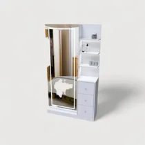 Comprar Tocador Con Puerta Corrediza + Espejo Con Luz Led