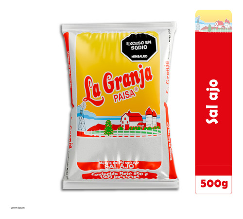 Sal Ajo 500g - g a $23