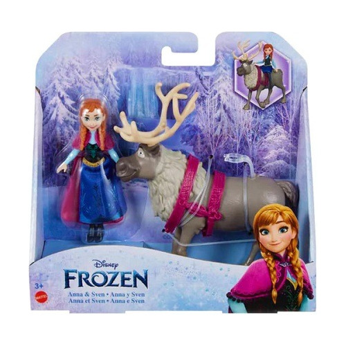 Muñeca Disney Frozen Anna & Sven