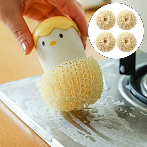 2 Huevo Cocina Cepillo De Limpieza Plástico Reemplazar
