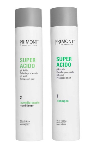 Shampoo + Acond Super Acido X 350 Ml Primont