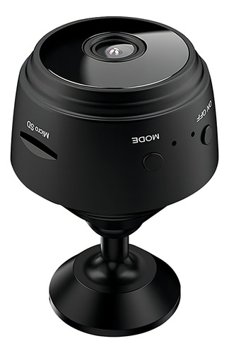 Câmera De Segurança Mini A9 Original S/ Fio C/ Suporte Hd Preto