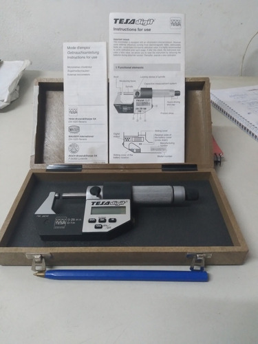 Micrometro Digital Tesa Digit 0.25 /0.1in