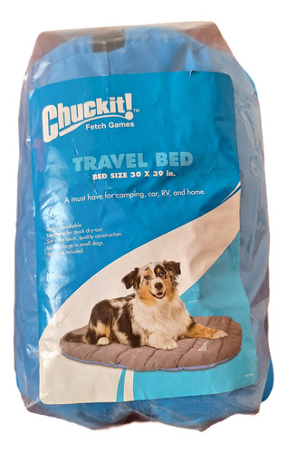 Cama De Viaje. Chuckit. Posee Bolsa Para Guardar. Lavable