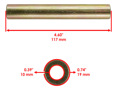 Caltric 5145086 5137590 5439874 5437651 Rear Knuckle Bus Cch