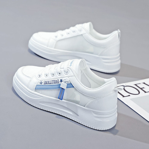 Zapatillas De Skate De Piel Para Mujer, Informales, Deportivas, De Primavera