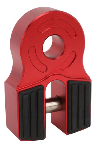 Suporte De Manilha De Guincho Vermelho Vermelho 6061, Alumín