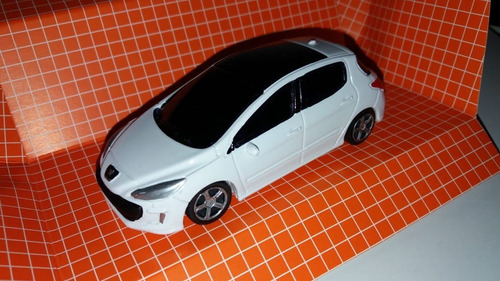 Autito En Escala 1.43 Peugeot 308, Bl