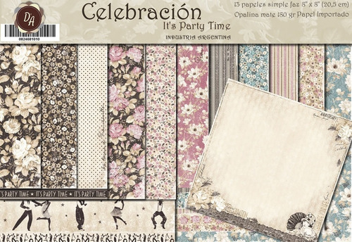 Colección Celebración Scrapbooking X13 D'arteche Crafts'