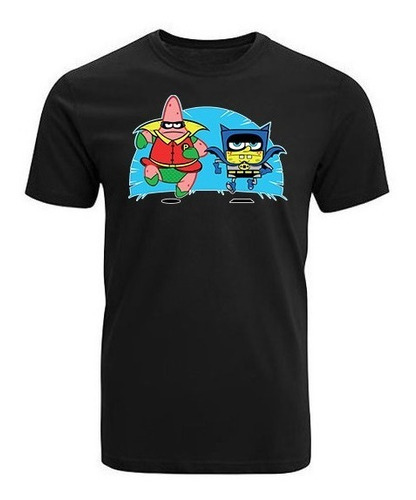 Polera Bob Esponja Patricio Unisex Hombre Mujer Calidad