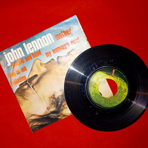 John Lennon Mother / Ep Acetato Disco Vinil 45 Single