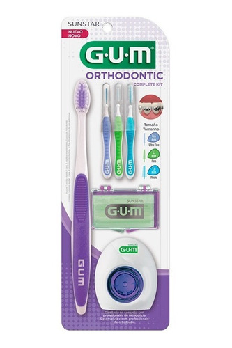 Gum Orthodontic Cepillo Dental + Kit Completo