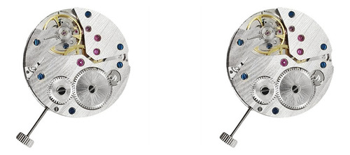 2 Relojes St3600 Movement 17 Jewel Para Modelo Eta 6497 Move