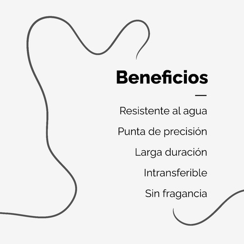Imagen 6 de 7 de Delineador De Ojos Líquido Regina Pluma De Precisión