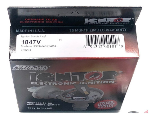 Conversion A Encendido Electronico Pertronix Vw Vocho 1847v