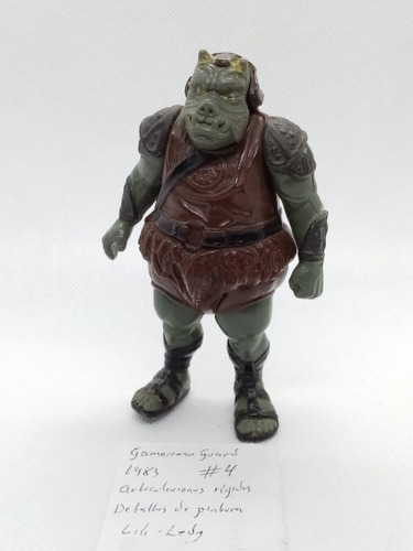 Star Wars Vintage Gamorrean Guard 1983 #4 Lili Ledy