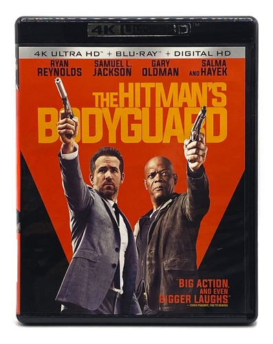 Blu-ray + 4k Ultra Hd Película The Hitman's Bodyguard / 2017