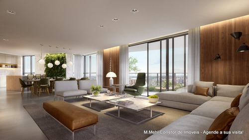 Imagem 25 de 30 de Apartamento Com 4 Dormitórios À Venda Com 378.53m² Por R$ 3.199.000,00 No Bairro Cabral - Curitiba / Pr - M2ca-arbo2