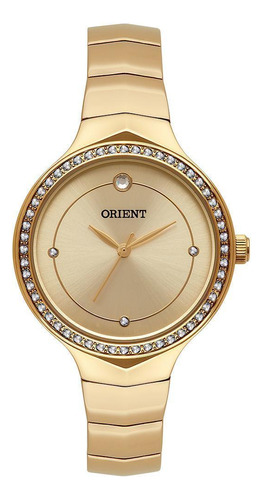 Relógio Orient Unique Feminino Clássico Fgss0201 Dourado